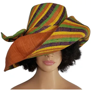 Abeni: Madagascar Big Brim Raffia Sun Hat