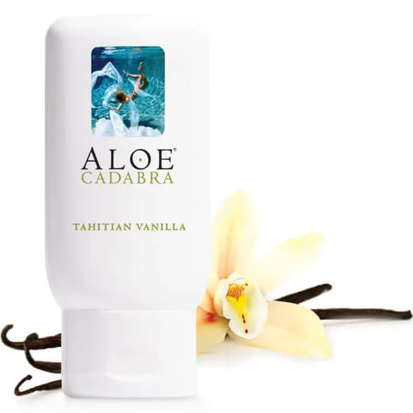 Aloe Cadabra Organic Lubricant Tahitian Vanilla 2.5 fluid ounces