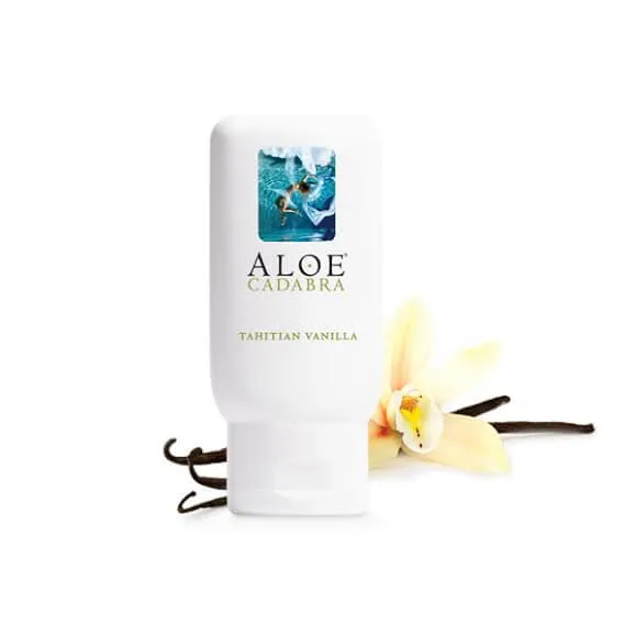 Aloe Cadabra Organic Lubricant Tahitian Vanilla 2.5 fluid ounces