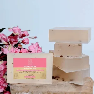 Astro Plus Rose Soap Homemade I Natural Rose Soap At Home For Your Healthy Skin I Homemade Rose Soap Use For Deep Cleansing & Glowing Skin