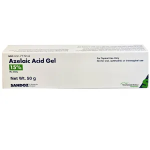 Azelaic Acid Gel 15% Topical 50 gram by Sandoz (RX)