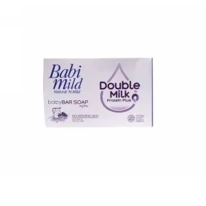 BABI MILD DOUBLE MILK BABY BAR SOAP 75GM