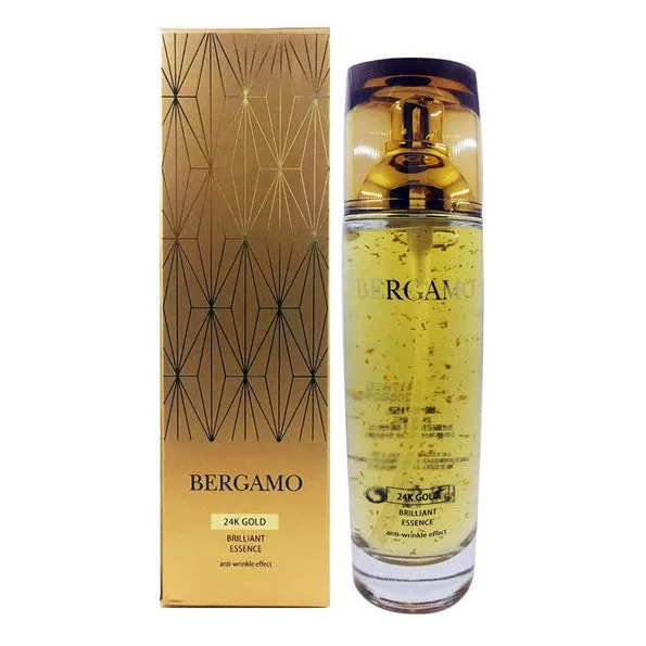 Bergamo 24K Gold Brilliant Essence 110ml 3.71 fl.oz Ginseng Skincare