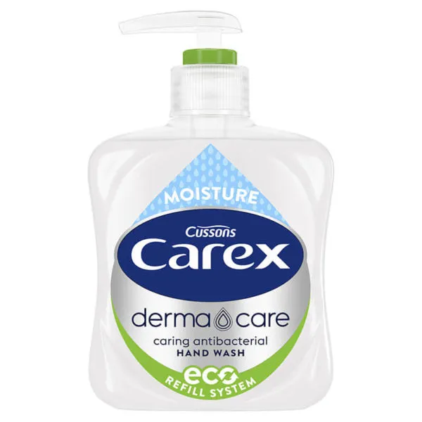 Carex Antibacterial Derma Care Moisture Handwash 6 x 250ml