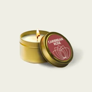 Caribbean Rose Massage Candle 4 oz