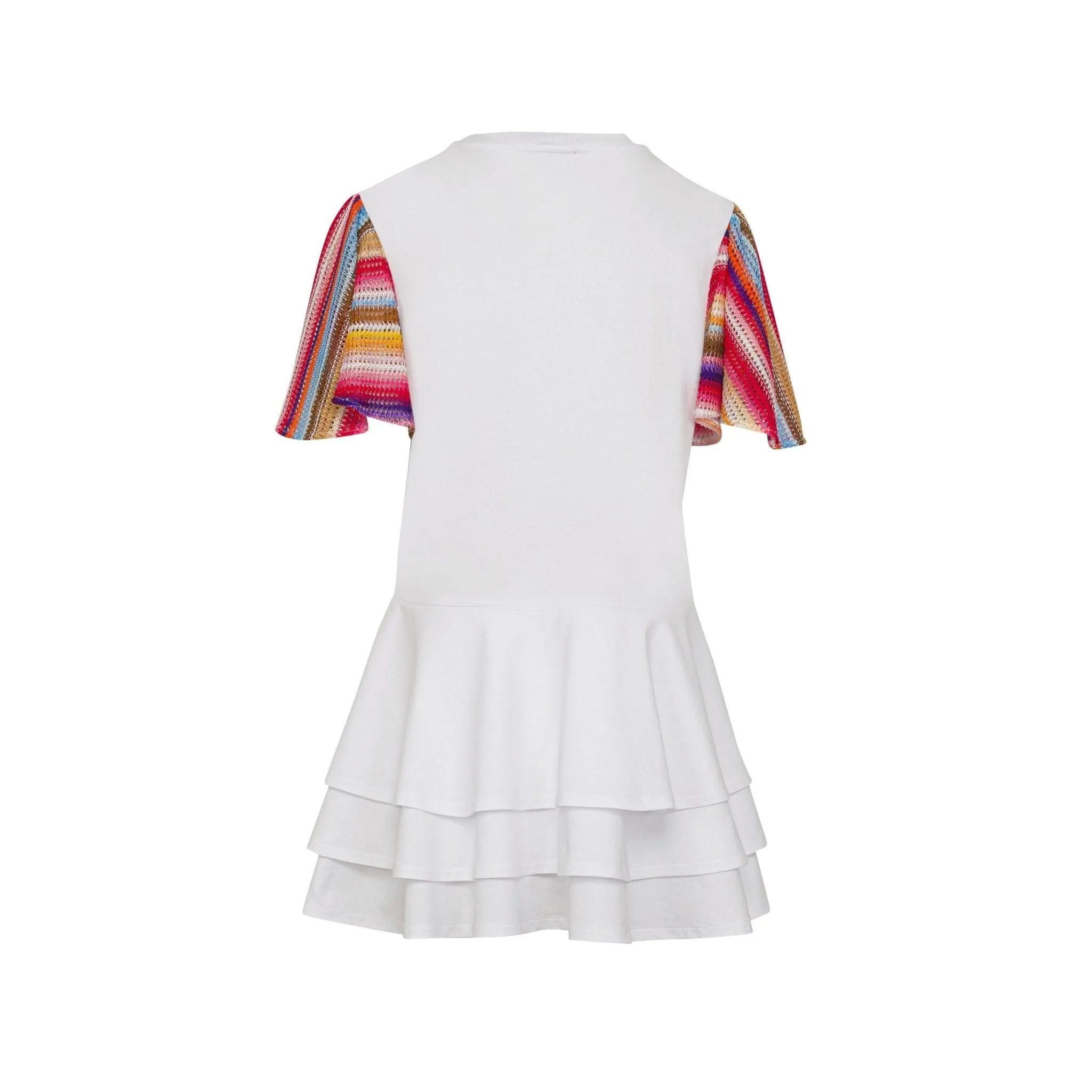 Coloured Zigzag Dress