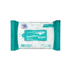 Cool And Cool Sensitive Wipes 30pcs