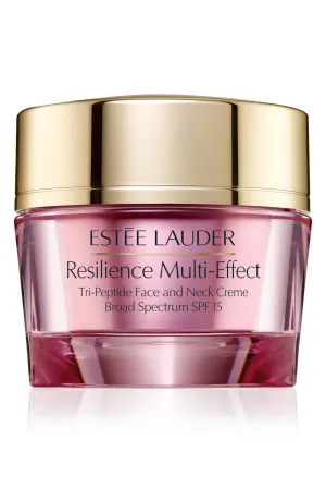 Estee Lauder Resilience Multi-Effect Tri-Peptide Face and Neck Creme SPF 15 (for Dry Skin), 1.7 oz