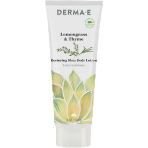 Optimized title: 8 oz Lemongrass & Thyme Shea Body Lotion by Derma E Natural Bodycare