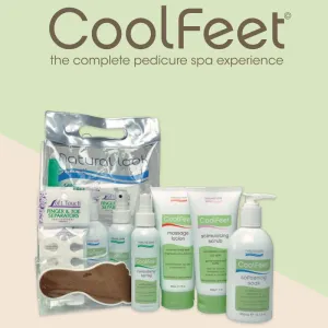 Pedicure Kit ~ Cool Feet ~ Natural Look