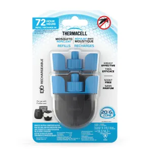 Thermacell Mosquito Rechargeable Repeller Refills; 72 Hours.