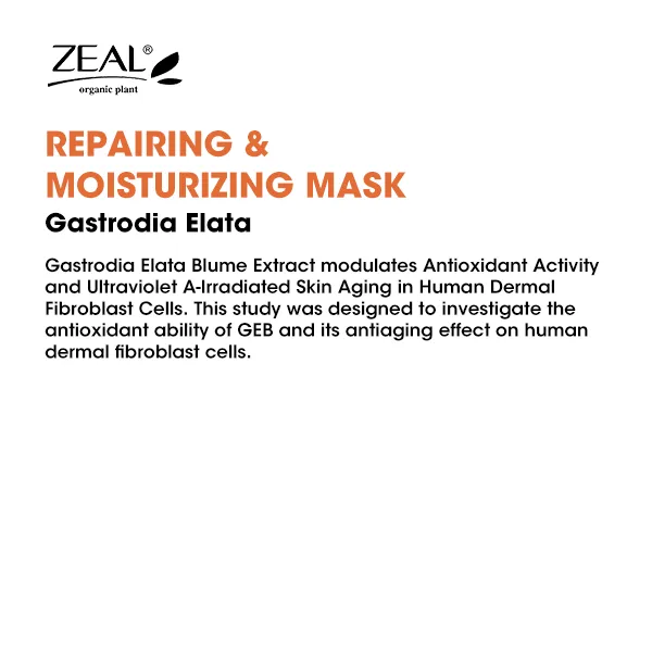 ZEAL Premium Face Mask Skin Care Hydrating & Moisturizing Mask 25ml